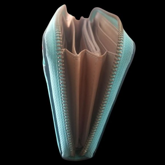 ⭐️ Kate Spade Wellesley Neda Zip Around Wallet in Mint - Picture 7 of 9